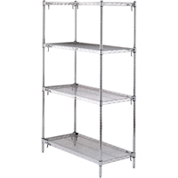 Shelving Unit, 4 Tiers, 36" W x 63" H x 18" D Auto Electric Service Ltd.