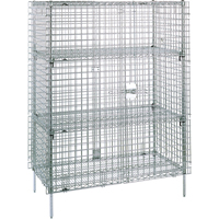 Security Carts, 5 Tiers, 38-1/2" W x 66-13/16" H x 21-1/2" D Auto Electric Service Ltd.