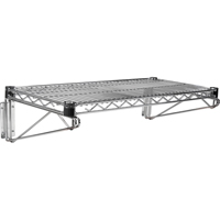 Wall Mount Wire Shelving Kit, Single Bracket, 200 lbs. Capacity, 14" D Auto Electric Service Ltd.