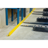 Floor Angle Guard Rails, Steel, 48" L x 5" H, Yellow Auto Electric Service Ltd.