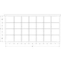 Cabinet d'entreposage &agrave; tiroirs int&eacute;gr&eacute; Interlok Auto Electric Service Ltd.