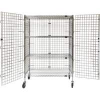 Security Cart, Chrome Plated, 48" x 69" x 24", 500 lbs. Capacity Auto Electric Service Ltd.