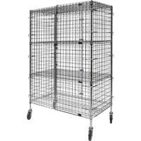 Security Cart, Chrome Plated, 48" x 69" x 24", 500 lbs. Capacity Auto Electric Service Ltd.