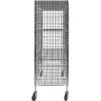 Security Cart, Chrome Plated, 48" x 69" x 24", 500 lbs. Capacity Auto Electric Service Ltd.