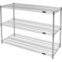 &eacute;tag&egrave;res robustes en treillis chromat&eacute;, Tiers 3, 36" la x 33" h x 24" p Auto Electric Service Ltd.