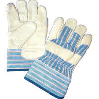 Lined Gloves, One Size, Grain Cowhide Palm, Cotton Fleece Inner Lining Auto Electric Service Ltd.