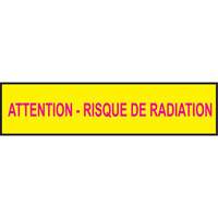 Barricade Tape, French, 3" W x 1000' L, 3.5 mils, Magenta on Yellow Auto Electric Service Ltd.
