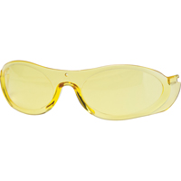 Verre de rechange pour les lunettes de s&eacute;curit&eacute; North Tornado, Antibu&eacute;e/anti-&eacute;gratignures, Ambr&eacute;e, F5 Auto Electric Service Ltd.