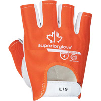 Gants Vibrastop demi-doigts antivibrations, Taille Moyen, Paume Ch&egrave;vre Auto Electric Service Ltd.