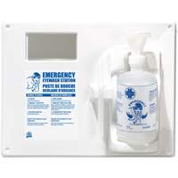 Poste de douche oculaire - Poste simple a/bouteille vide Auto Electric Service Ltd.