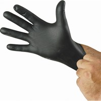 N-Dex&reg; Nighthawk Gloves, Small, Nitrile, 4-mil, Powder-Free, Black Auto Electric Service Ltd.
