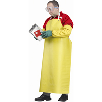 Flame Resistant Aprons, Neoprene/Polyester, 48" L x 35" W, Yellow Auto Electric Service Ltd.