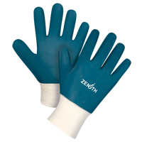 Heavyweight Knit Wrist Gloves, 9/Large, Nitrile Coating, Cotton Shell Auto Electric Service Ltd.