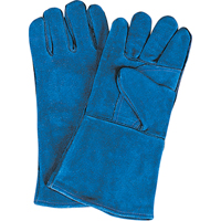 Gants de soudage &agrave; pouce & paume doubles, Cuir de vache refendu, Taille Grand Auto Electric Service Ltd.