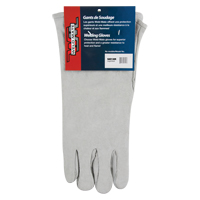 Gants de soudeur d'usage standard, Cuir de vache refendu, Taille Grand Auto Electric Service Ltd.