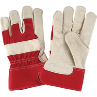 Premium Dry-Palm Fitters Gloves, Large, Grain Cowhide Palm, Cotton Inner Lining Auto Electric Service Ltd.