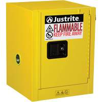 Armoire de s&eacute;curit&eacute; de comptoir pour produits inflammables EX Sure-Grip, 4 gal., 1 Porte(s), 17" La x 22" h x 17" p Auto Electric Service Ltd.