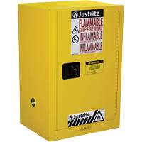 Armoire de s&eacute;curit&eacute; compacte pour produits inflammables EX Sure-Grip, 12 gal., 1 Porte(s), 23,25" La x 35" h x 18" p Auto Electric Service Ltd.
