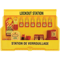 Electrical Focus Lockout Stations, Thermoplastic Padlocks, 16 Padlock Capacity, Padlocks Included Auto Electric Service Ltd.