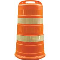 Trailboss Channelizer Drums, 41.27" High, Orange Auto Electric Service Ltd.