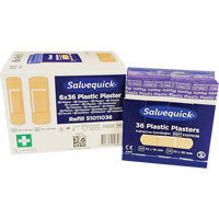 Salvequick&reg; Bandage Dispensing Systems Refills, Rectangular/Square, Plastic, Sterile Auto Electric Service Ltd.