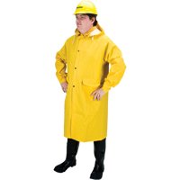 RZ200 Long Rain Coat, Polyester, Small, Yellow Auto Electric Service Ltd.