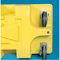 Chariots Poly-Spillcart, 66,5" lo x 29" la x 43,9" h, Cap. de d&eacute;versement 57 gal. US Auto Electric Service Ltd.