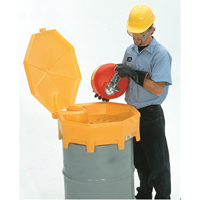 Entonnoir avec couvercle pour baril Global Ultra-Drum Funnel, 5 gal. Auto Electric Service Ltd.