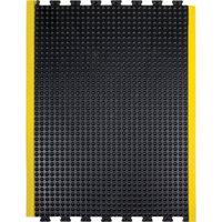 Anti-Fatigue Dome Matting, Bubbled, 3' x 4' x 1/2", Black, Rubber Auto Electric Service Ltd.