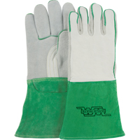 Gants de soudage robustes, Cuir de vache refendu, Taille Moyen Auto Electric Service Ltd.