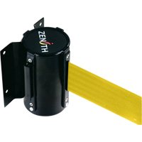 Wall Mount Barrier, Steel, Screw Mount, 12', Yellow Tape Auto Electric Service Ltd.