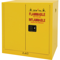 Flammable Storage Cabinet, 22 gal., 2 Door, 35" W x 35" H x 22" D Auto Electric Service Ltd.