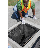 Square Ultra-Drain Guard&reg; Catch Basin Insert with Overflow Port, Oil & Sediment, 16" - 28" L x 20" - 36" W Auto Electric Service Ltd.