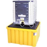 Ultra-IBC Spill Pallet&reg; with Drain, 400 US gal. Spill Capacity, 58.75" x 58.75" x 33" Auto Electric Service Ltd.