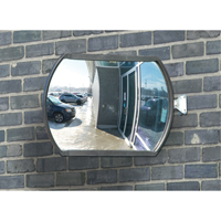 Miroir convexe rectangulaire/rond avec bras t&eacute;lescopique, 12" h x 18" la, Int&eacute;rieur/Ext&eacute;rieur Auto Electric Service Ltd.