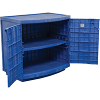 Polyethylene Corrosive/Acid Cabinet, 24 gal., 36" x 35" x 25" Auto Electric Service Ltd.