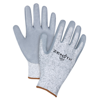 Gants &eacute;lastiques sans coutures r&eacute;sistants &agrave; la coupe, Taille Grand/9, Calibre 13, Rev&ecirc;tement Nitrile, Enveloppe en PEHP, ANSI/ISEA 105 niveau 2/EN 388 niveau 3 Auto Electric Service Ltd.