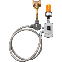Syst&egrave;me dalarme pour les douches durgence et les installations de lavage des yeux Auto Electric Service Ltd.