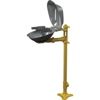 Halo Face/Eyewash Stations, Pedestal Installation, Stainless Steel Bowl Auto Electric Service Ltd.