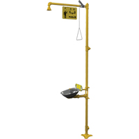 Halo Combination Emergency Shower & Eyewash Station Auto Electric Service Ltd.