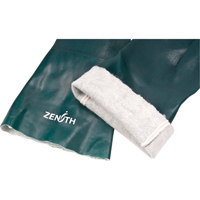 Double Dipped Green Gloves, 14" L, PVC, Cotton Jersey Inner Lining, 70-mil Auto Electric Service Ltd.