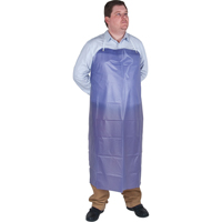 Lightweight Apron, Vinyl, 45" L x 36" W, Blue Auto Electric Service Ltd.