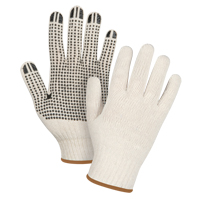 Heavyweight Dotted String Knit Gloves, Poly/Cotton, Single Sided, 7 Gauge, Large Auto Electric Service Ltd.