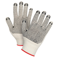 Heavyweight Double-Sided Dotted String Knit Gloves, Poly/Cotton, Double Sided, 7 Gauge, Small Auto Electric Service Ltd.