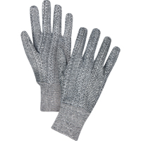 Jersey Gloves, Large, Salt & Pepper, Unlined, Knit Wrist Auto Electric Service Ltd.