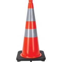 Traffic Cone, 28", Orange, 4" & 6" Reflective Collar(s) Auto Electric Service Ltd.