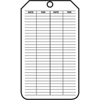 Safety Tags, Plastic, 3-1/8" W x 5-7/8" H, French Auto Electric Service Ltd.