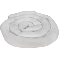 Remblais tubulaire absorbant, Huile seulement, Absorption 45 gal., 3" la x 10' lo, Pqt de 10 Auto Electric Service Ltd.