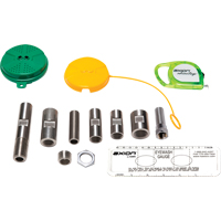 Trousse de mise &agrave; niveau pour douche oculaire/faciale Axion Advantage avec t&ecirc;te de douche oculaire/faciale en plastique ABS vert Auto Electric Service Ltd.