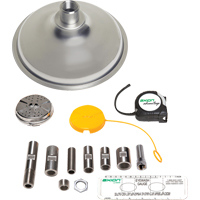 Trousse de mise &agrave; niveau pour douche et douche oculaire/faciale Axion Advantage avec t&ecirc;te et t&ecirc;te de douche oculaire/faciale en acier inoxydable Auto Electric Service Ltd.